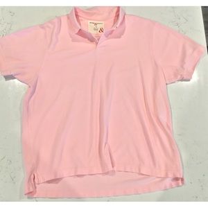 George & Martha Pink Men’s LG Polo Shirt 100% cotton made in Egypt